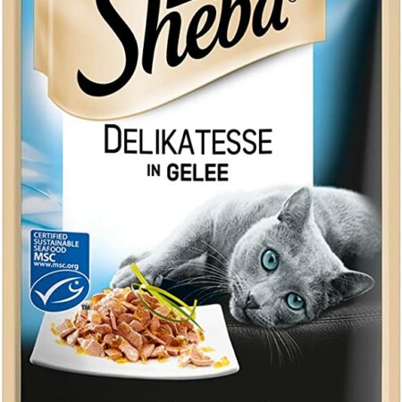 Sheba Delikatesse in Gelee Katzenfutter Thunfisch